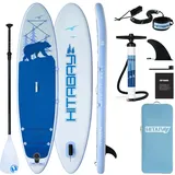 Stand Up Paddling Board mit Komplettes Paddle Board Zubehör | Aufblasbares SUP Board 320cm SUP Board Set für Jugendliche & Erwachsene
