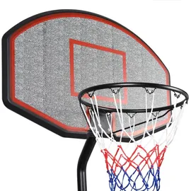 DEUBA Basketballkorb Schwarz 205-305 cm