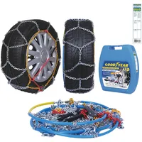Goodyear 77930 Schneeketten 12 mm für SUV, Lieferwagen und Wohnmobil mit Selbstspannsystem, Größe 225
