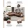 Home Affaire Ecksofa Antonelli Feincord 2-Sitzer Pistachio
