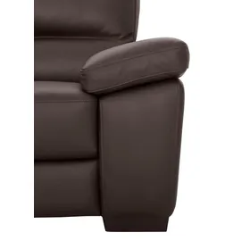 Calia Italia 2-Sitzer CALIA ITALIA "Gaia, hochwertiges Ledersofa mit erstklassigem Sitzkomfort", braun, B:177cm H:92cm T:97cm, Leder SORRENTO - 100% Leder;Leder BULL - 100% Leder, Sofas, edles Design, in zwei hochwertigen Lederqualitäten