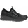 Jana Damen Sneaker flach Schwarz 38