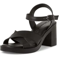 TAMARIS Sandalette Blockabsatz, Retro-Look schwarz