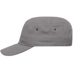 myrtle® beach Military Cap MB095, dunkelgrau 1 Stück, Farbe: dunkelgrau