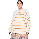 Studio Untold Pullover orange / offwhite 58-60