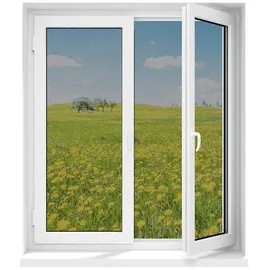 EasyMaxx Fliegengitter mit Magic Click 150 x 130 cm Schwarz