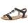 Rieker Riemchensandalen Damen Nachtblau 36