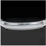 Omac Ladekantenschutz für Volvo XC90 2015-2020 Edelstahl Gebürstet, Zubehör für Volvo XC90 2015-2020, Langlebig,Einfache Reinigung,Einfache Installation,Rostbeständig silberfarben