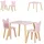 Chipolino Kindersitzgruppe 3-teilig rosa