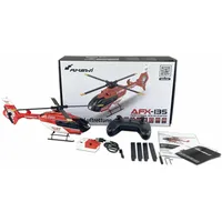 AMEWI RC-Hubschrauber AFX-135 PRO 6CH RTF rot (25338)