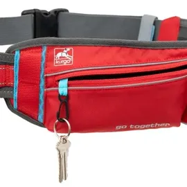 Kurgo On Trail Laufgürtel Rot/Blau/Grau