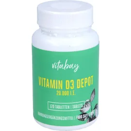 Vitabay Vitamin D3 Depot 20.000 I.E. Tabletten 120 St.