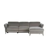 uno Ecksofa mit elektrischer Relaxfunktion Hedy , Maße (cm): B: 275 H: 78 T: 166