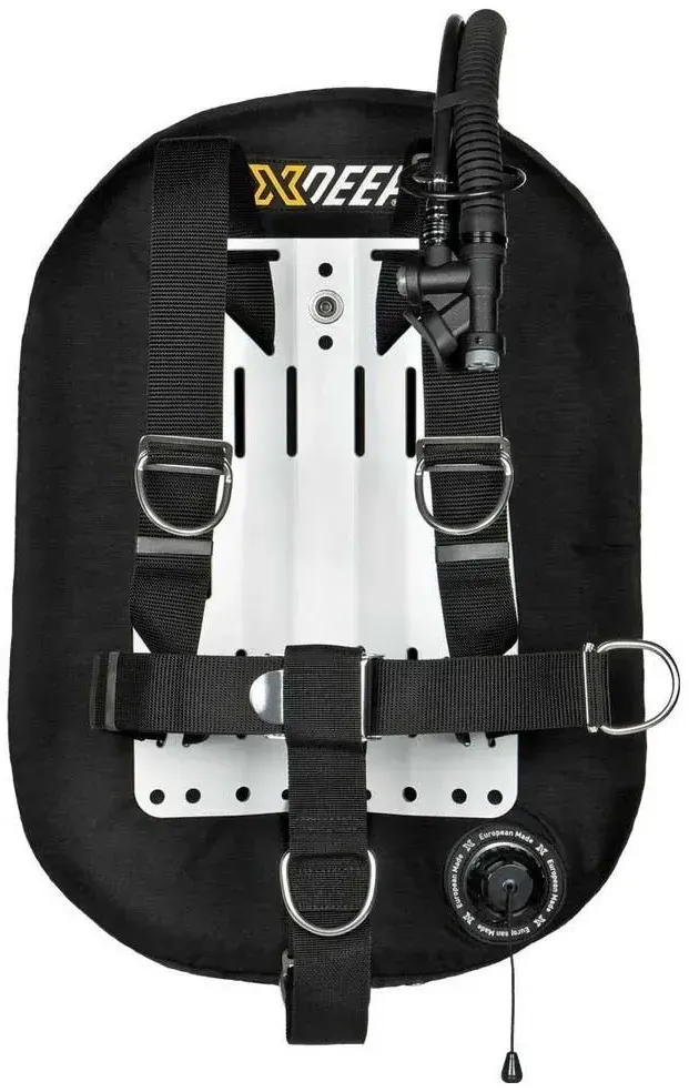 Xdeep Zeos 28 Standard Aluminium Backplate M Weight Pockets Flügel - Black - One Size