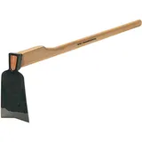 SHW Schmiedetechnik Hacke mit Einschnitt Eschenstiel 135 cm