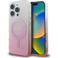 GUESS GUHMP16LHGRCELP iPhone 16 Pro 6.3" różowy/pink hardcase IML