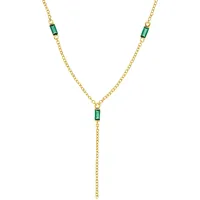 Amor Kette mit Anhänger 2034780 Gold/Grün