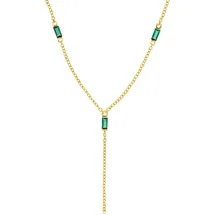Amor Kette mit Anhänger 2034780 Gold/Grün