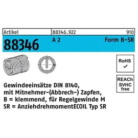 AMECOIL Gewindeeinsatz R 88346 FormB-SR BM 20x 20 A 2