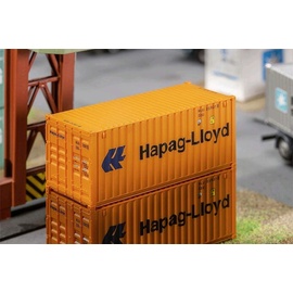 FALLER FA 180826 20' Container Hapag-Lloyd Modellbausatz, Zubehör, Mehrfarbig, Small