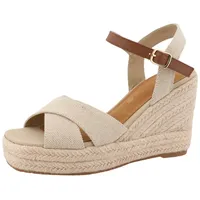 Tom Tailor 5390900013 Keilsandale, beige