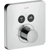 Hansgrohe AXOR ShowerSelect Soft Thermostat Unterputz für 2 Verbraucher, 36707800