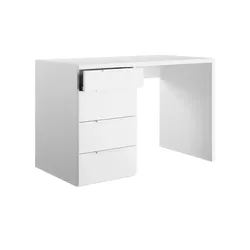 Schreibtisch  Este , weiß , Maße (cm): B: 109,9 H: 75,4 T: 59.6
