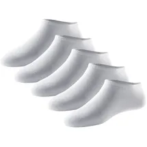 SCHIESSER Sneaker Socken 5 Paar Weiß 35-38