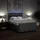 vidaXL Boxspringbett 140 x 200 cm Dunkelgrau