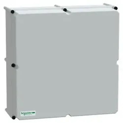 Schneider Electric NSYPLSC5454G Polyestergehäuse PLS Wandmontage 540x540x180mm IP66, blickdichte PC-Abdeckung