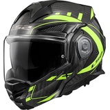 LS2 LS2, Klapphelm Motorrad ADVANT X Carbon Future Gloss H-V Yellow, S