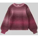 s.Oliver Langarmhemd Strickpullover lila 116/122