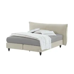 RUF Boxspringbett  Senta K ¦ beige ¦ Maße (cm): B: 202 H: 119