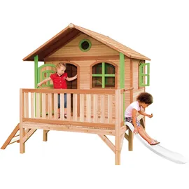 Axi Spielhaus Stef 349 x 212 x 212 cm Braun/Grün