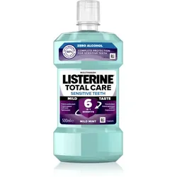 Listerine Total Care Sensitive Mundwasser für den vollständigen Schutz empfindlicher Zähne 500 ml