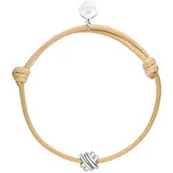 Purelei Armband Knot mit Knoten-Anhänger Silber Damen 