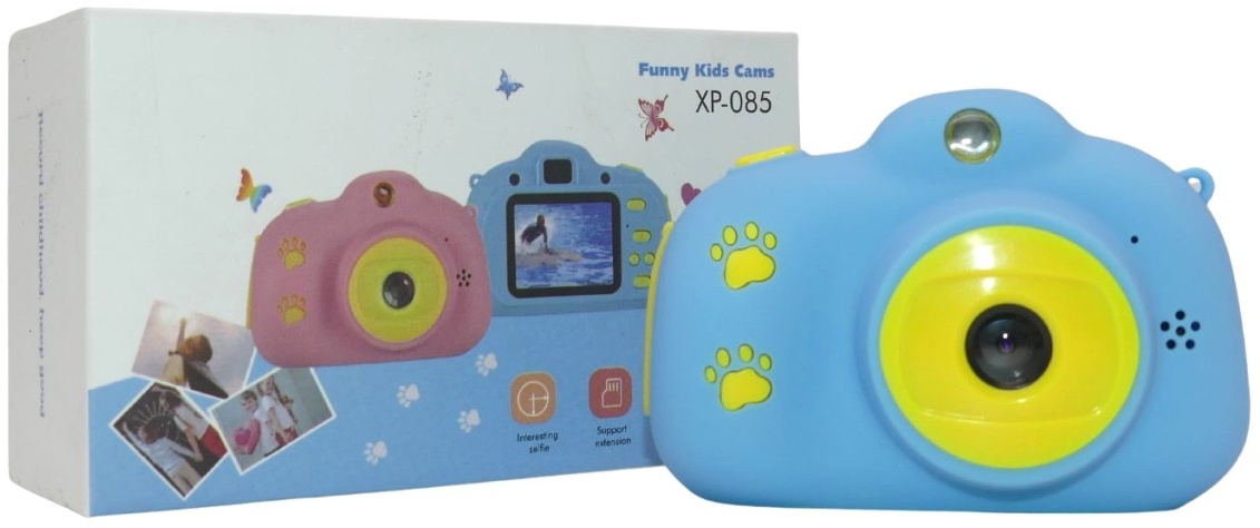 Funny Kids Cam Mini Digital Kamera HD LCD Spielzeug Kinder 32GB Karte Geschenk