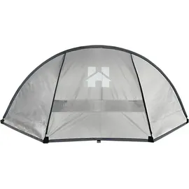 Home Deluxe AQUASUN Sonnenschutzdach grau 125 x 185 x 140 cm