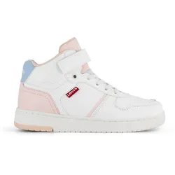 Hoher Sneaker - Damen - weiß