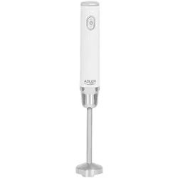 Adler AD 4617 Stabmixer 350W Handmixer Pürierstab ergonomisch Leiser Motor weiß