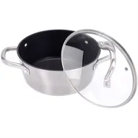 Excellent Houseware Topf mit Deckel, Ø 20 x 9