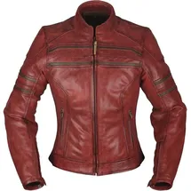 Modeka Iona Damen Motorrad Lederjacke rot 38