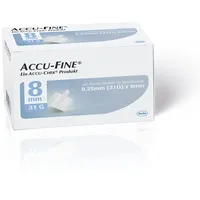 Roche Accu Fine sterile Nadeln für Insulinpens 8 mm 31 G
