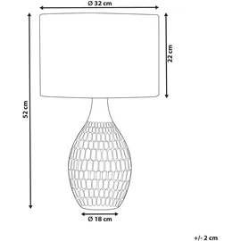 Beliani Haddas Gelb 2 St.