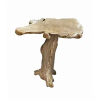 Garden Pleasure SURGA Bartisch Ø 100 x 102 cm Braun