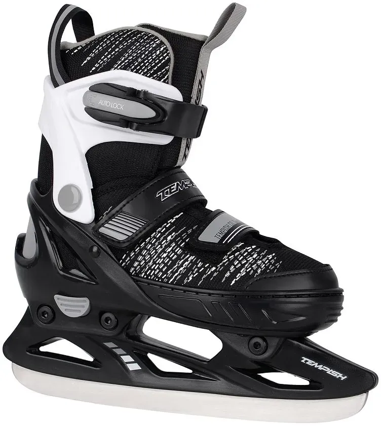 TEMPISH Schlittschuhe GOKID ICE verstellbar - Ki., schwarz-weiß (29-32)