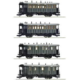 Roco 4-tlg. Set: Lokalbahnzug K.Bay.Sts.B. 6200197 H0