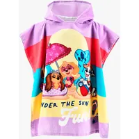Paw Patrol Badeponcho 100% Baumwolle, Lila