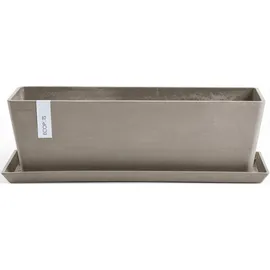 Ecopots Bruges 55 x 20 x 20 cm Braun