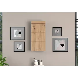 trendteam Hängeschrank Amanda braun matt 37 x 77 x 23 cm